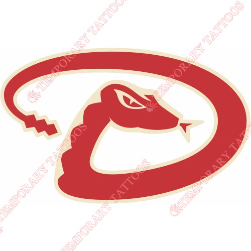 Arizona Diamondbacks Customize Temporary Tattoos Stickers NO.1385